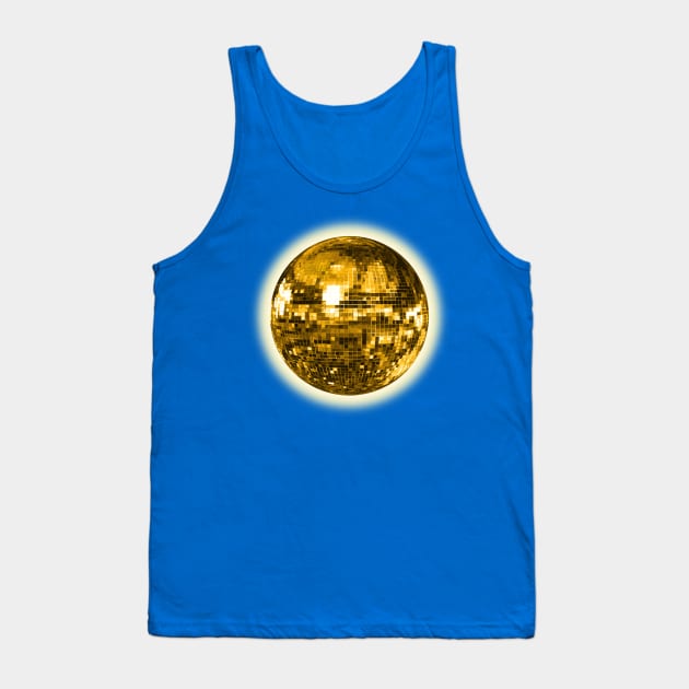 1970s Sunny Disco Ball Sun Tank Top by Art by Deborah Camp